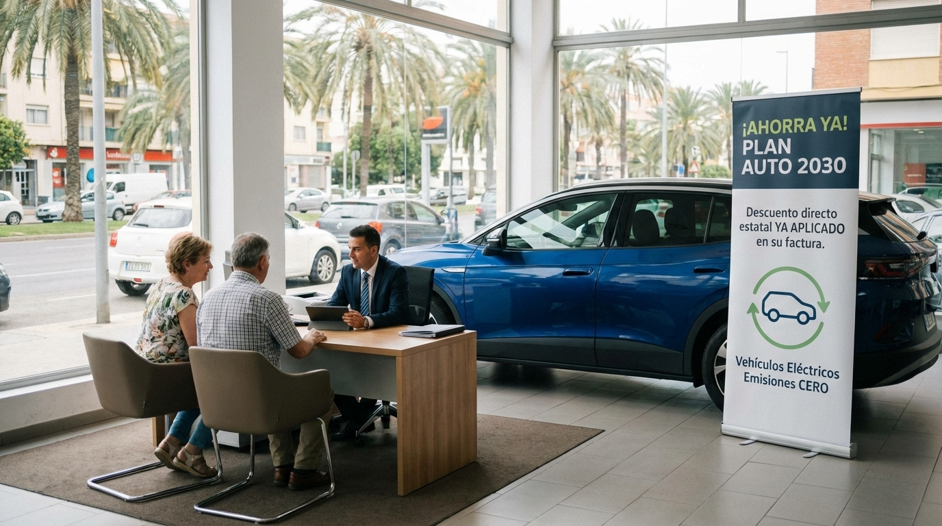 Ayudas coche eléctrico 2026: Plan Auto 2030, deducción de IRPF y más