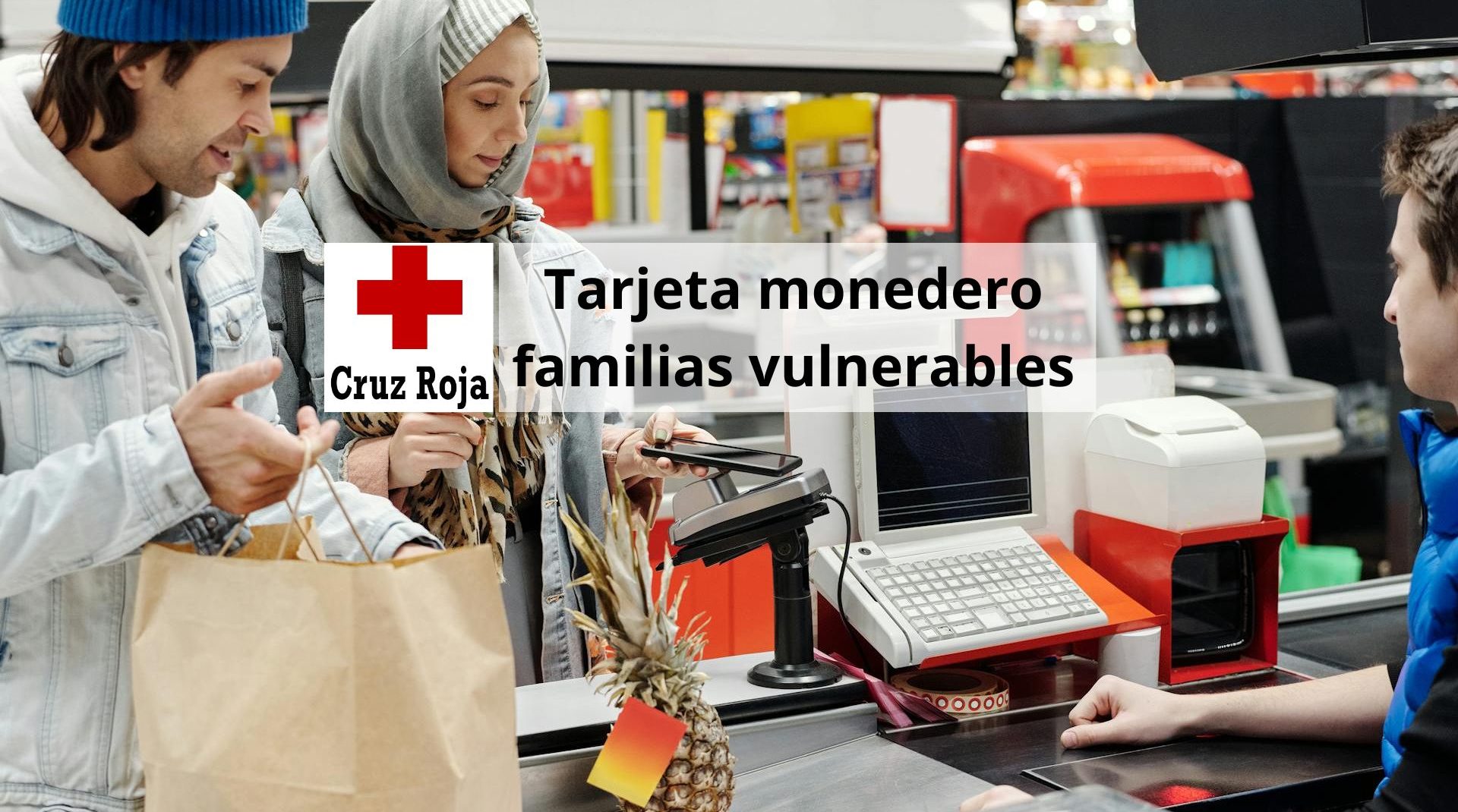 Tarjeta monedero Cruz Roja