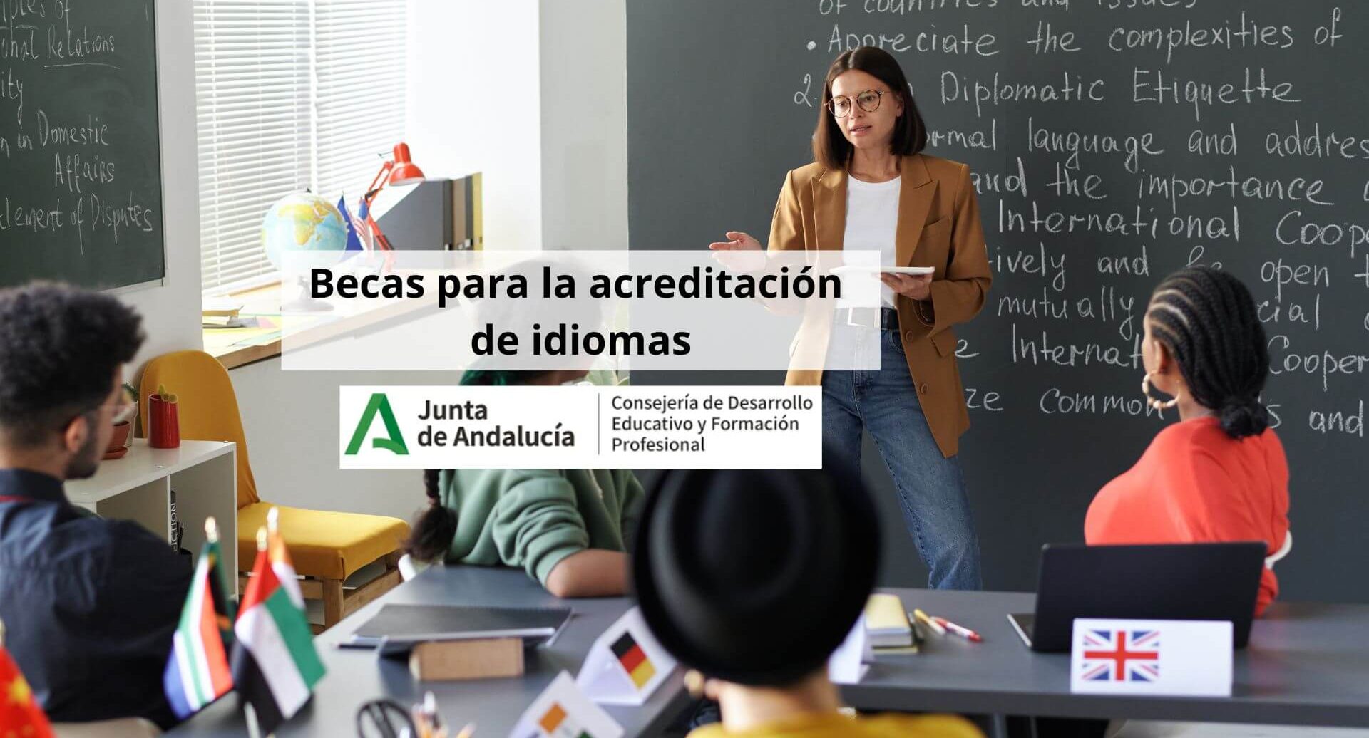 Beca idiomas Junta de Andalucía