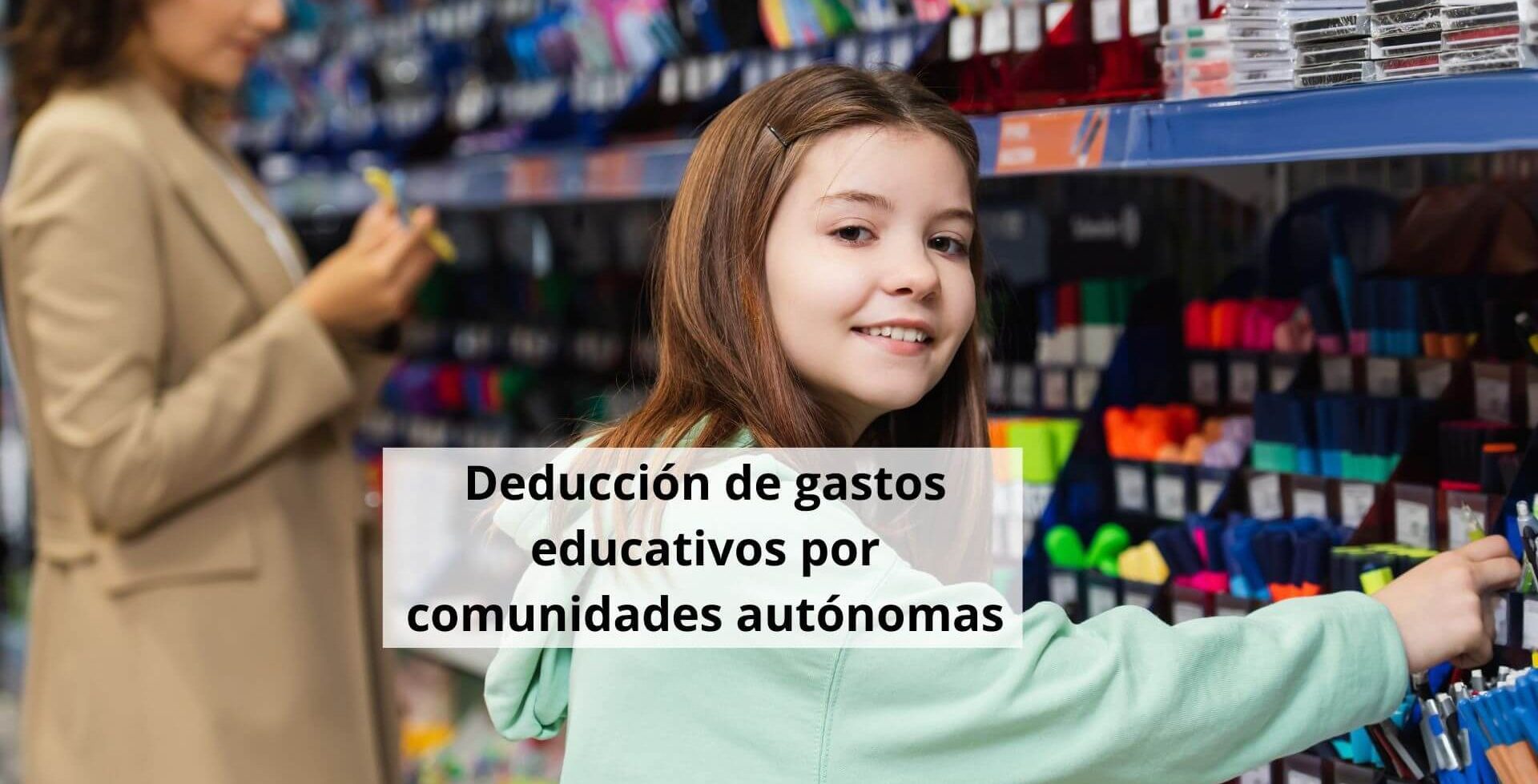 Deducción de gastos educativos