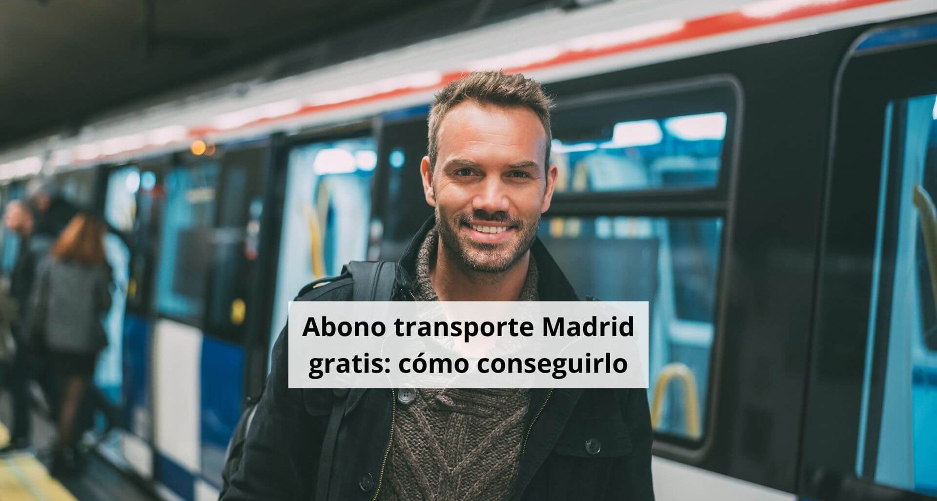 Transporte público Madrid gratis