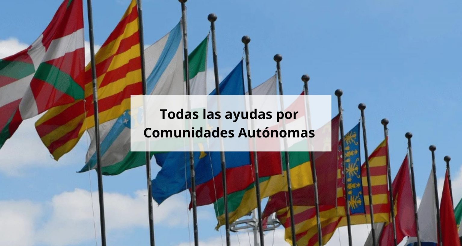 Todas las ayudas disponibles por Comunidades Autónomas - Tus Ayudas