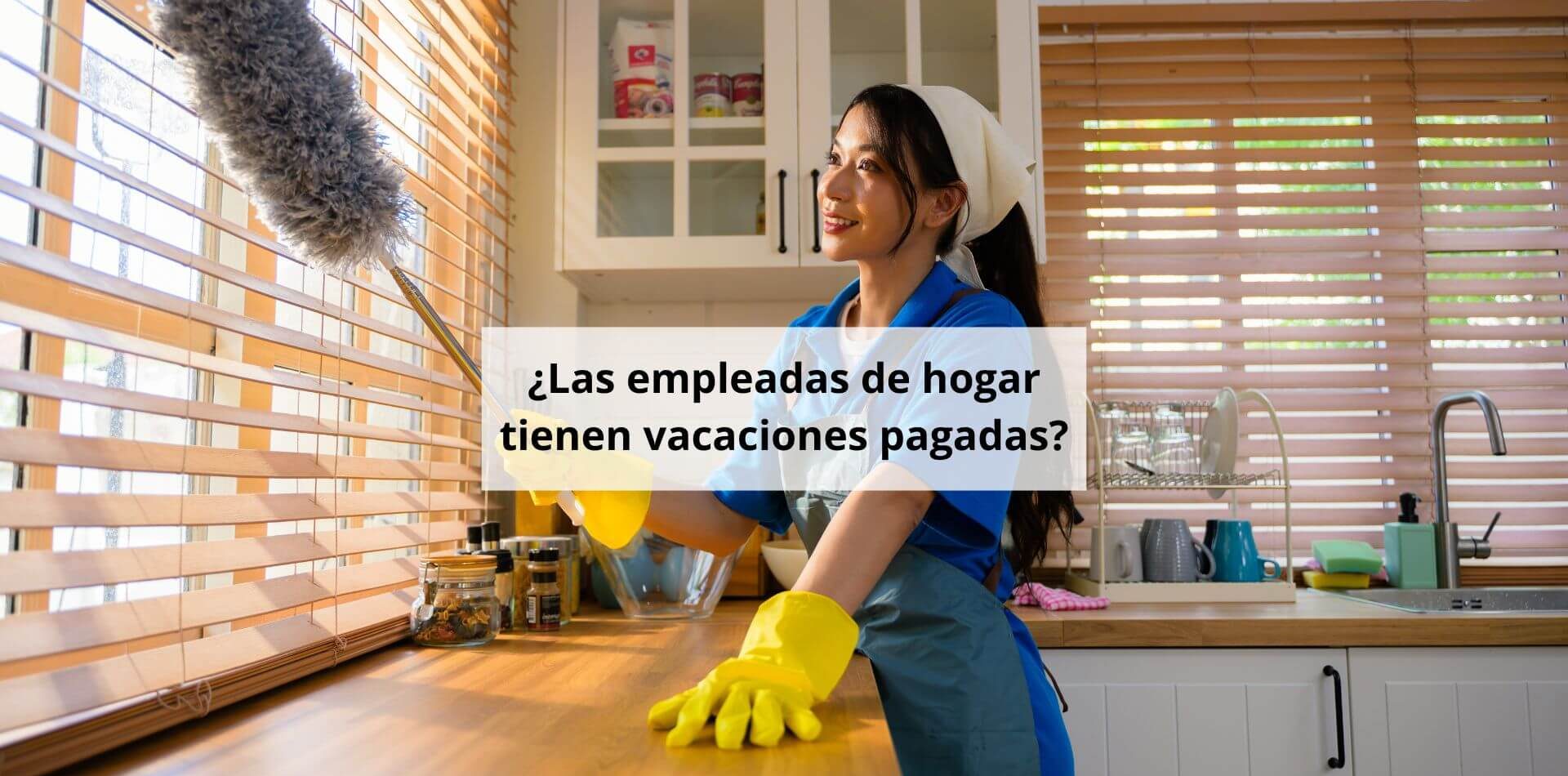 Vacaciones empleadas de hogar a tiempo parcial