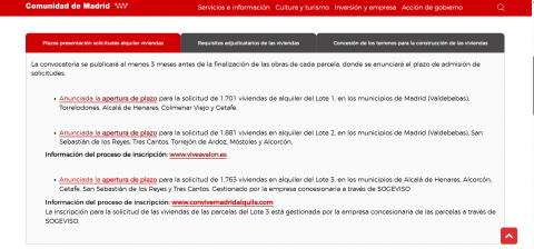 Plan Vive Madrid 2025