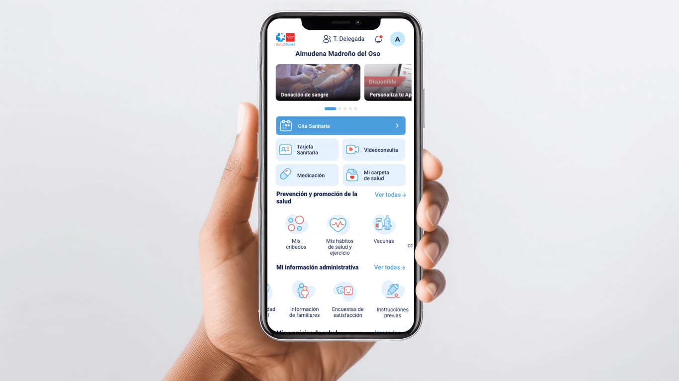 Tarjeta Sanitaria Virtual Madrid