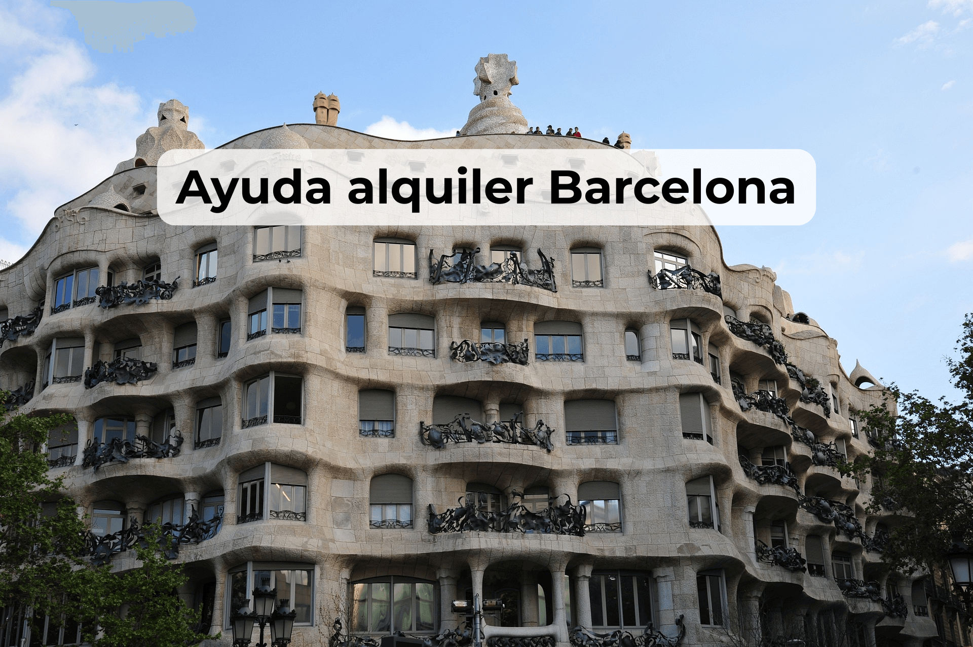 Nueva ayuda alquiler Barcelona de 400 euros mensuales