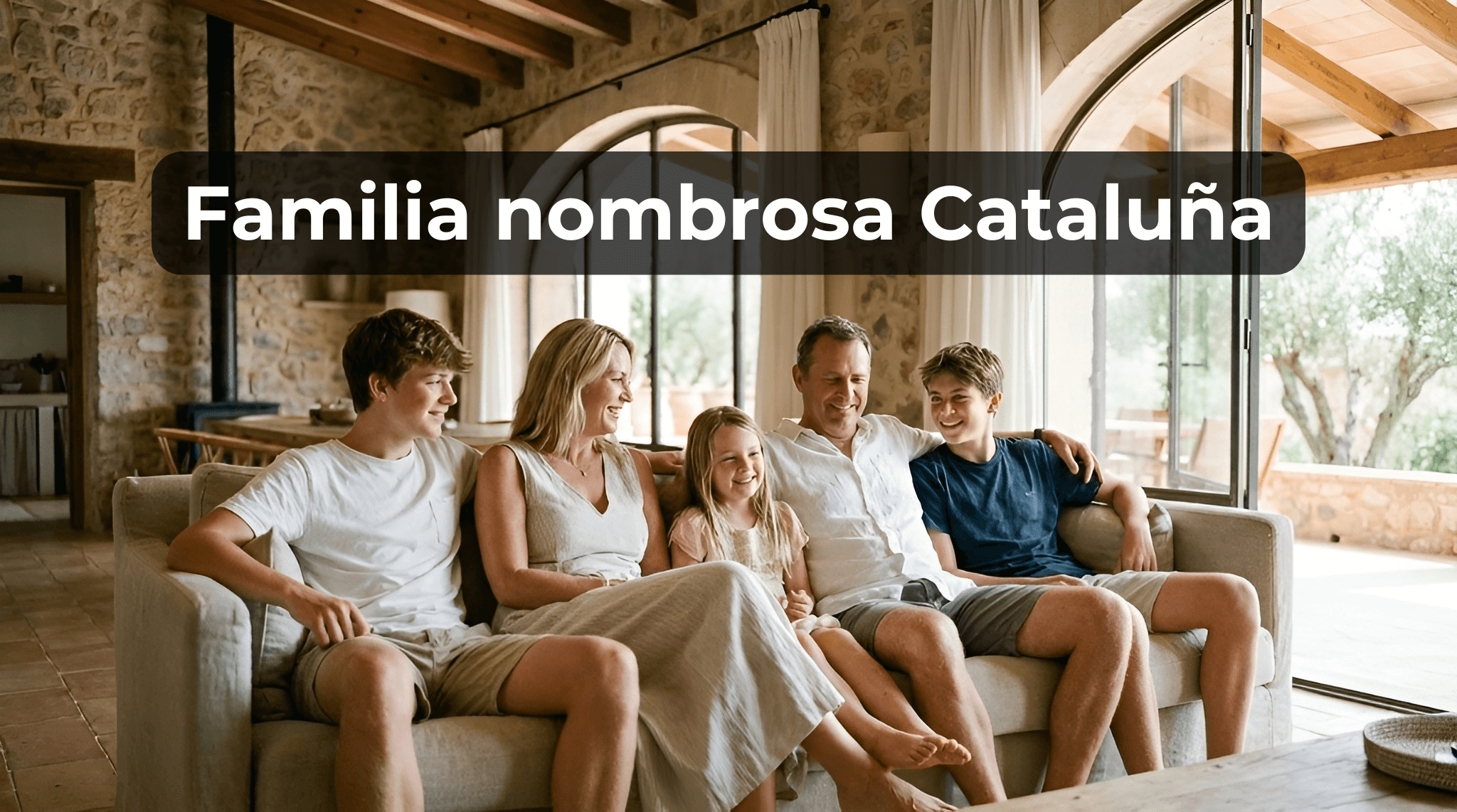 Familia nombrosa Gencat: solicitud, cómo renovar y todas las ventajas