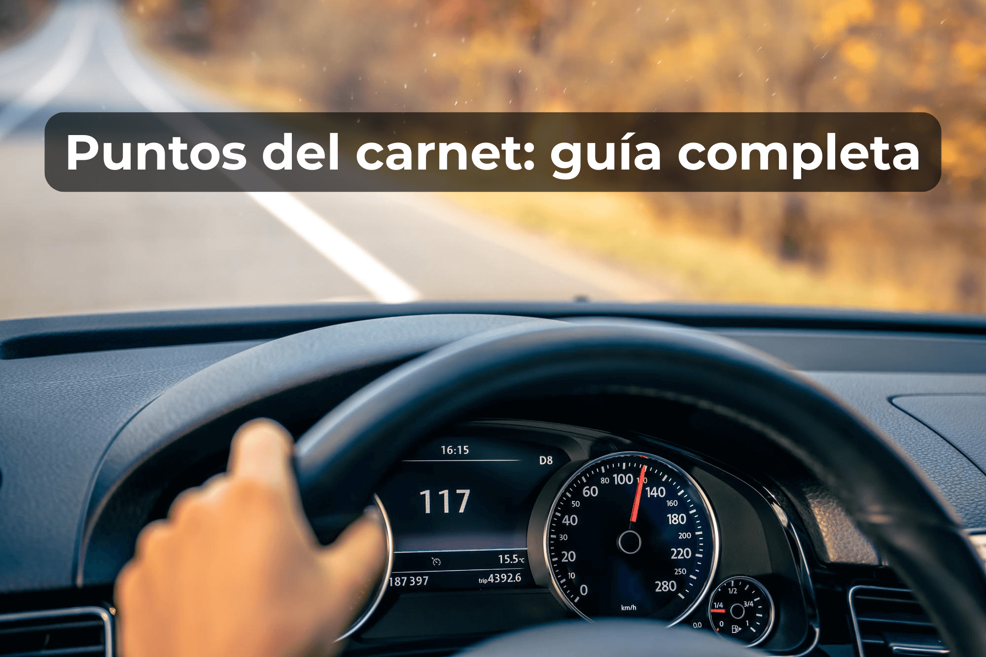 Cuántos puntos tengo en el carnet de conducir y cómo se recuperan gratis