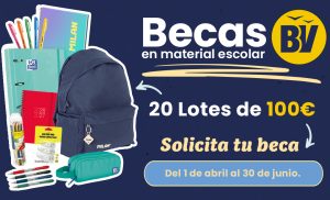 Becas material escolar Bureau Vallée