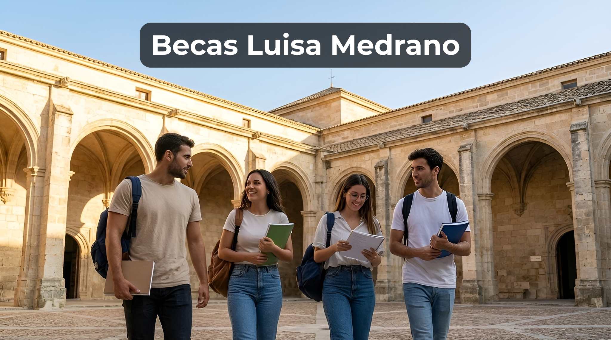 Nuevas becas Luisa de Medrano: 8100 euros para universitarios