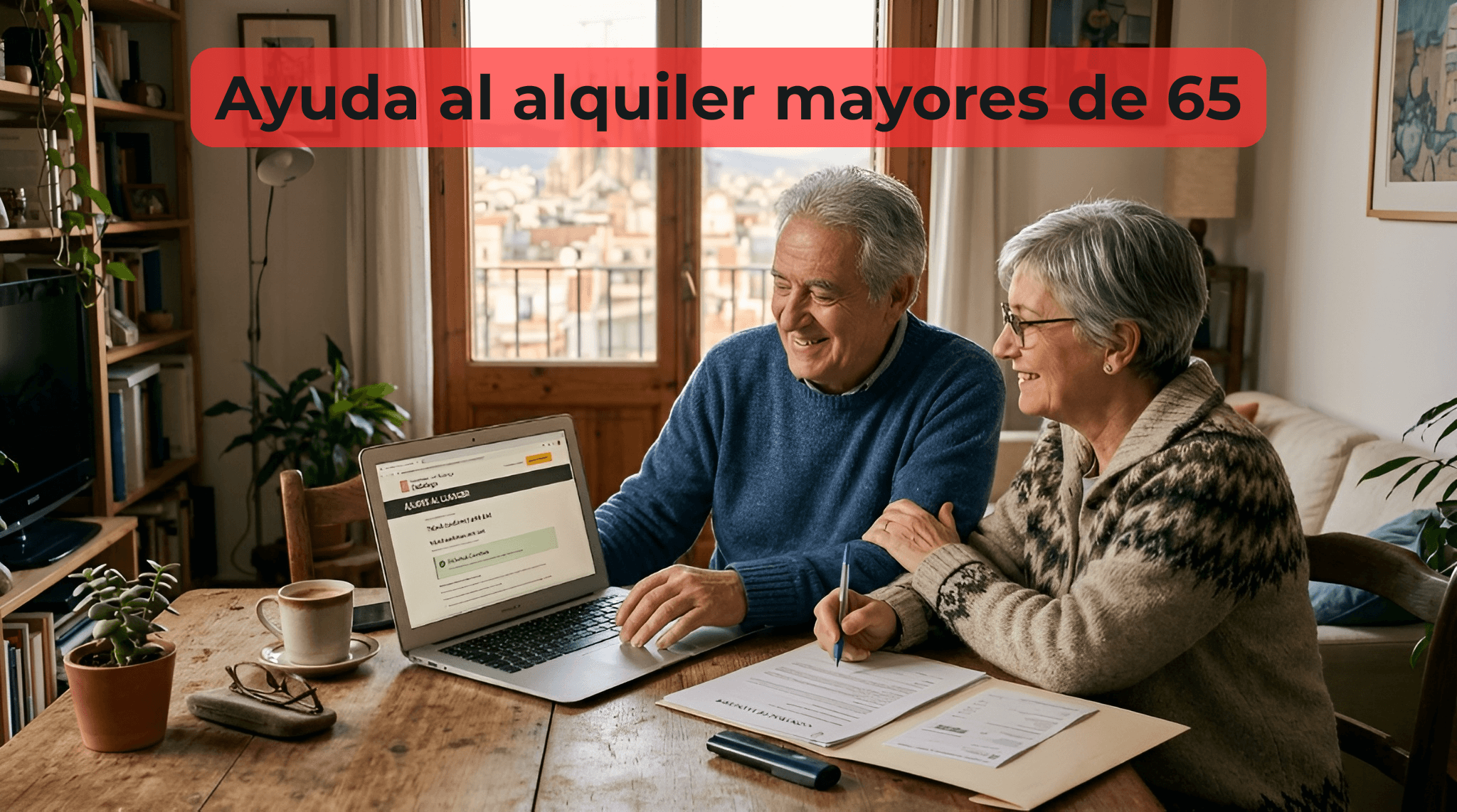 Ayuda al alquiler para mayores de 65 años en Cataluña: requisitos, cuantías y cómo solicitarla en 2026