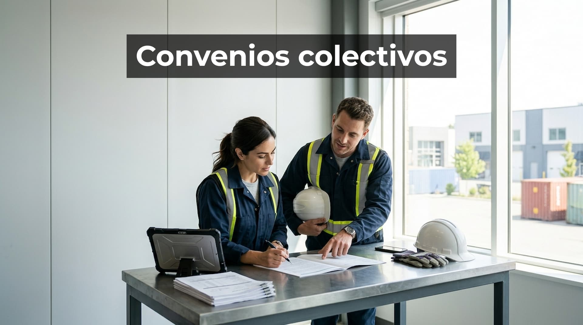 que es un convenio colectivo REGCON