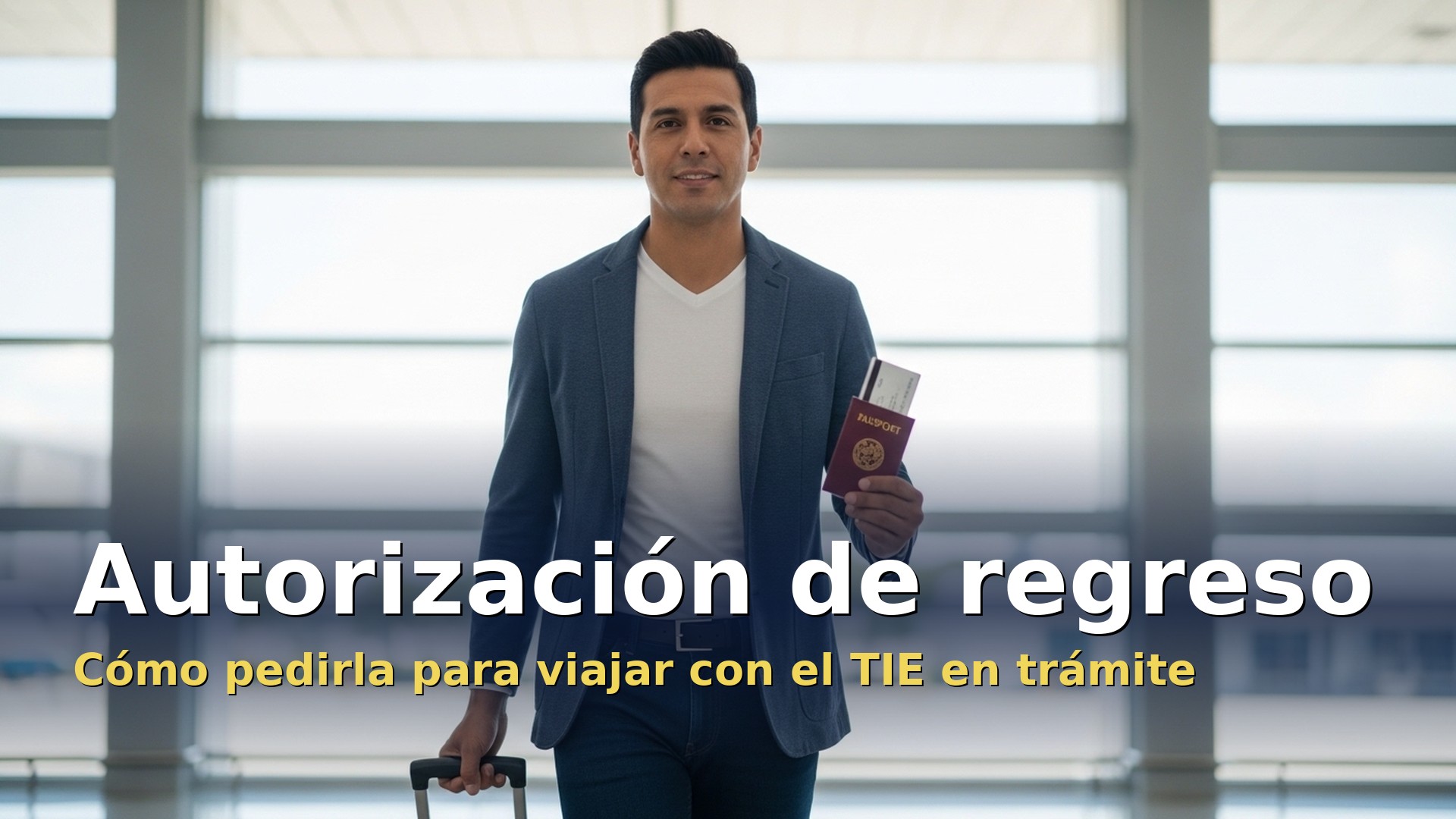 Autorización de regreso: viajar con el TIE en trámite de renovación