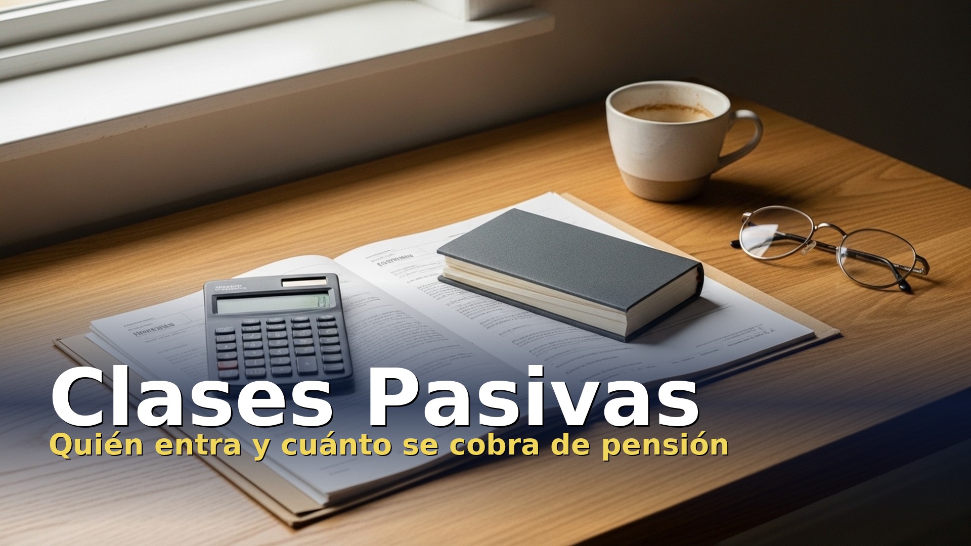 Clases Pasivas: la pensión de jubilación de los funcionarios del Estado
