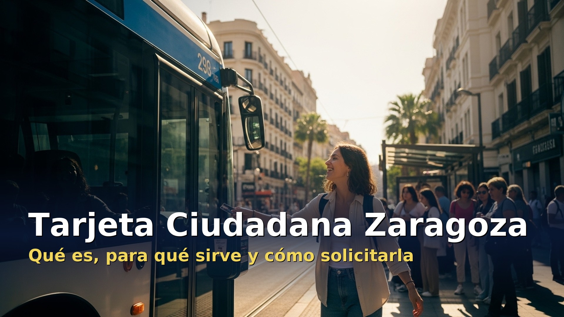 Tarjeta Ciudadana de Zaragoza para el transporte público