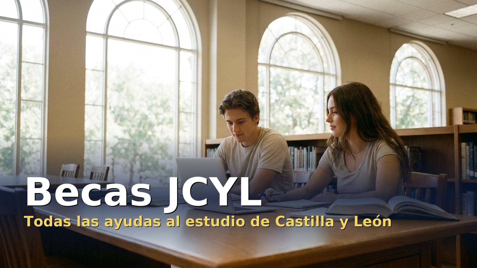 Becas JCYL: ayudas al estudio de la Junta de Castilla y León para universitarios y no universitarios