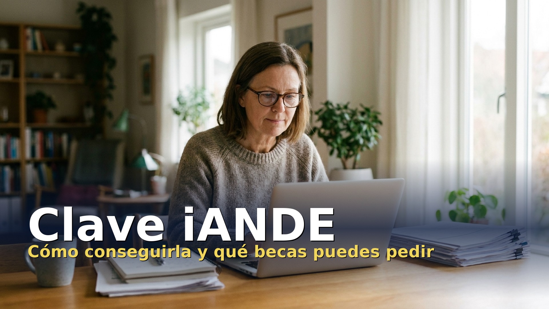 Clave iANDE para pedir las becas de Andalucía en la Secretaría Virtual