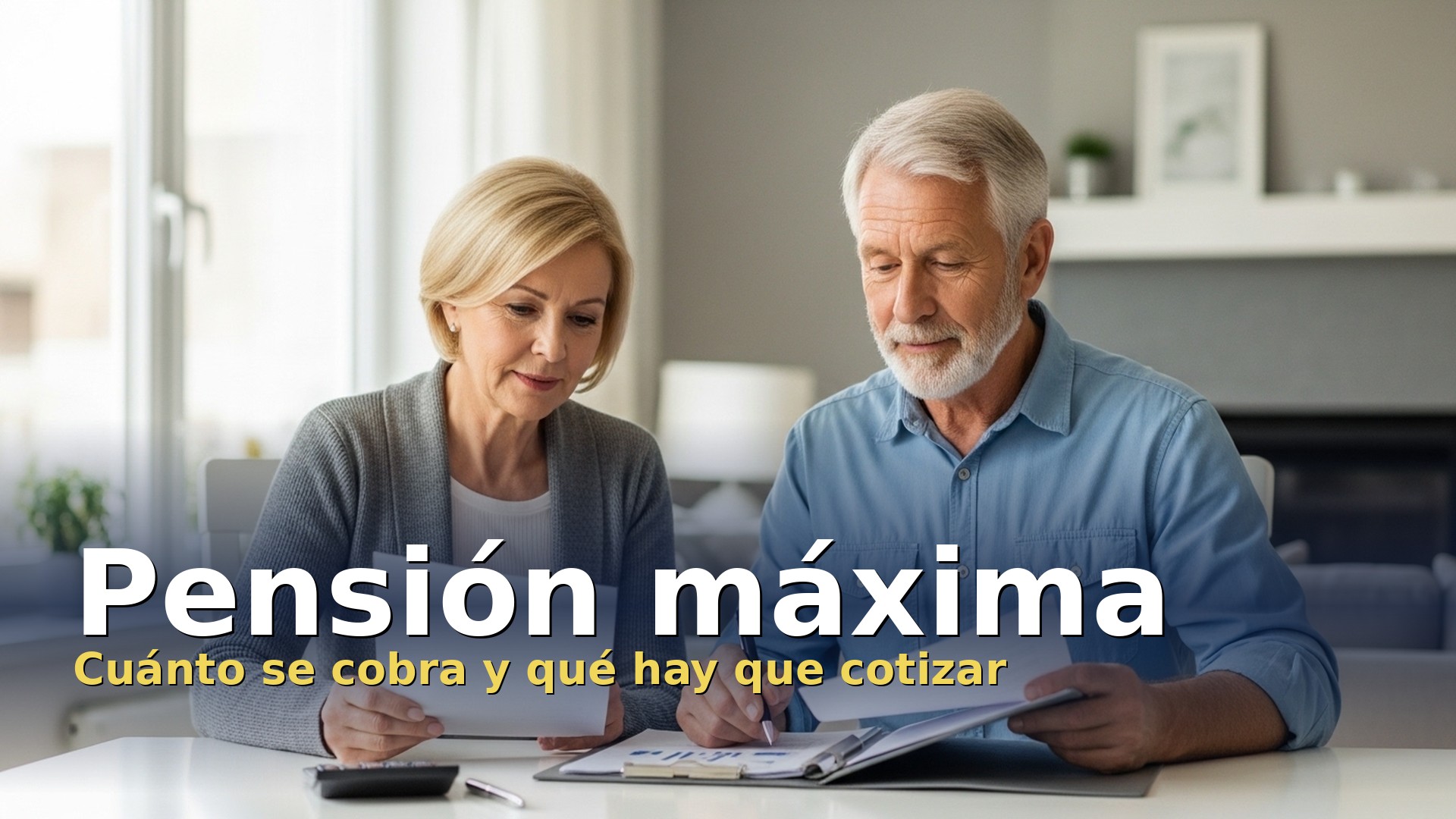 Pensión máxima: cuánto se cobra y qué hay que cotizar para llegar al tope