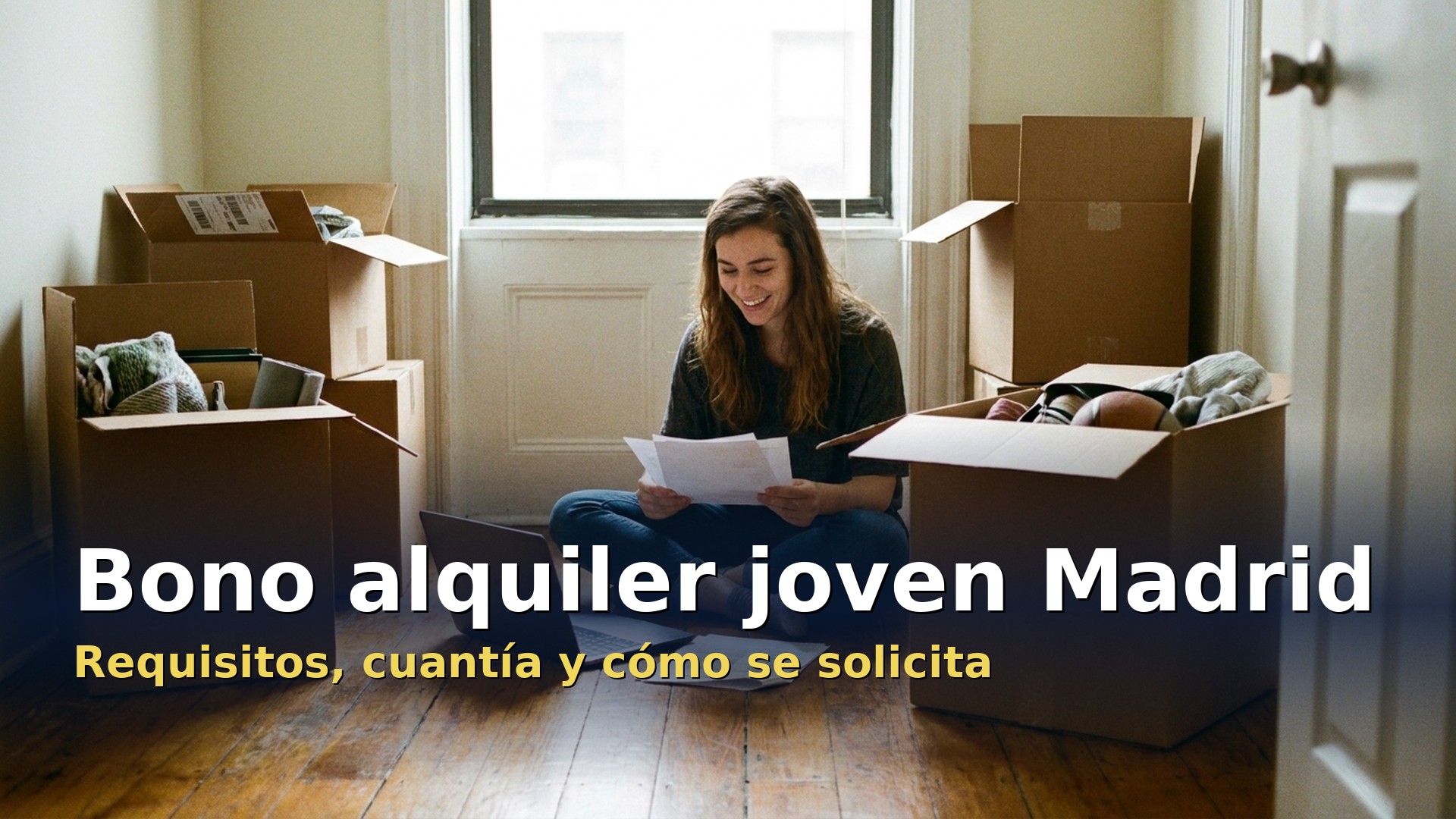 Bono alquiler joven Madrid: requisitos y estado de las solicitudes