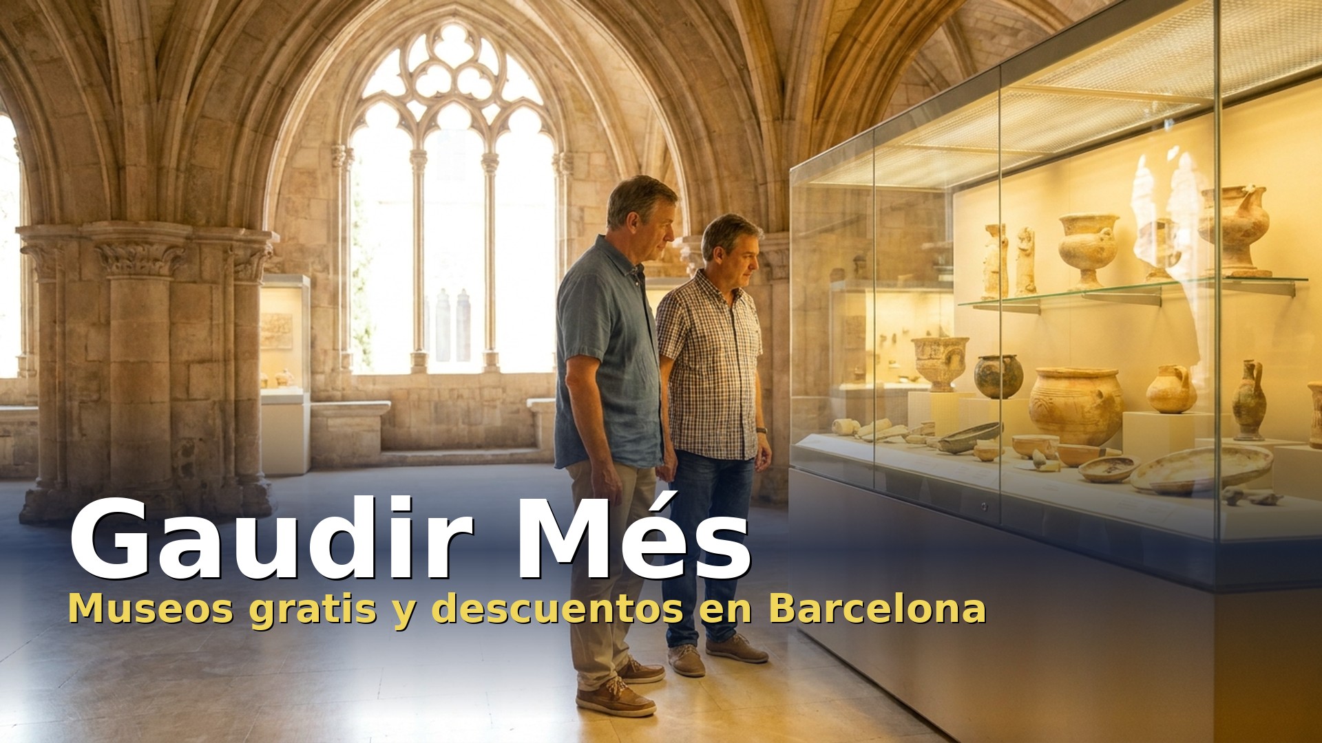 Gaudir Més: museos gratis y descuentos en Barcelona para inscritos en el programa
