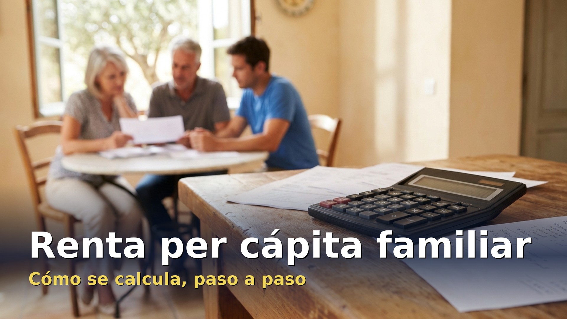 renta per cápita familiar