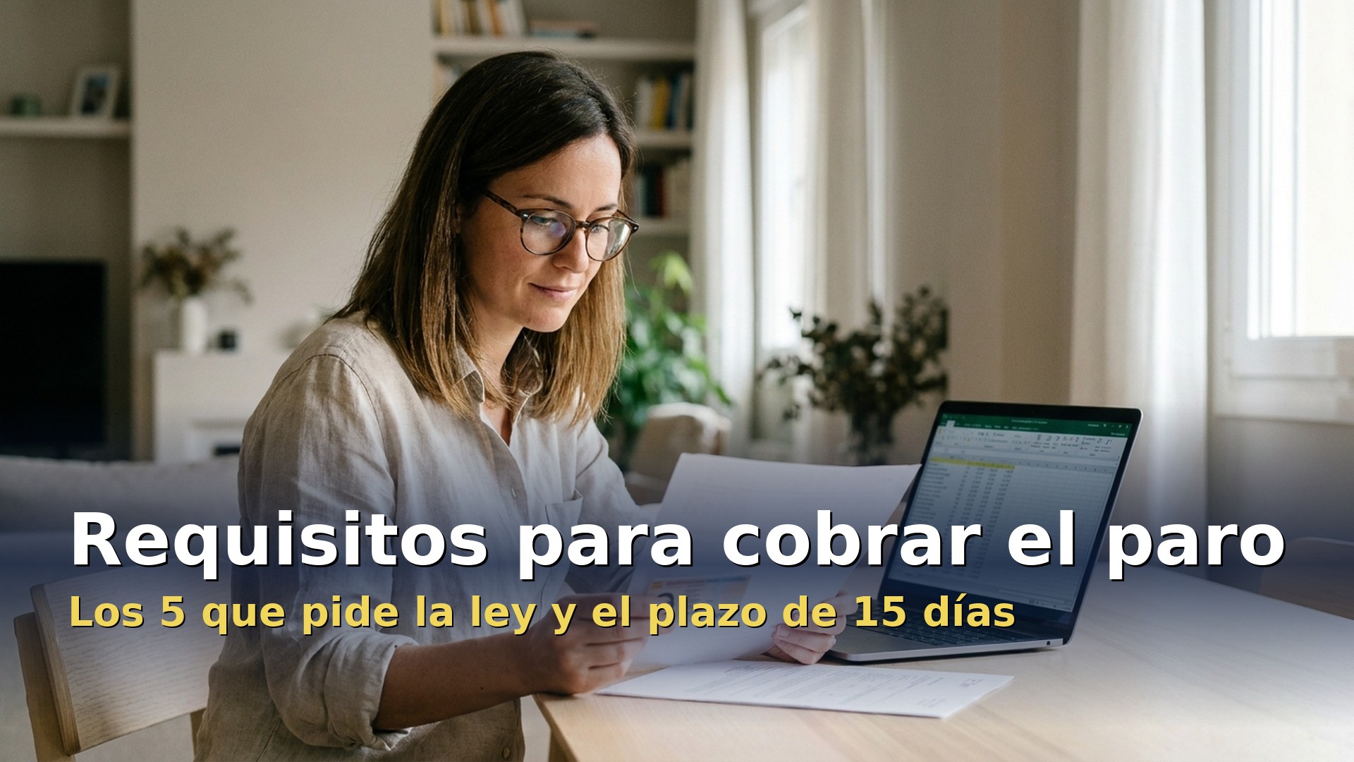 Requisitos para cobrar el paro: días cotizados, plazo de solicitud y documentos del SEPE